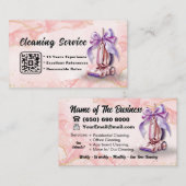 Stofzuigers Visitekaartje schoonmaakdiensten (Voorkant / Achterkant)