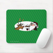 Stogie Sinterklaas Grappige Cartoon Muismat (Met muis)