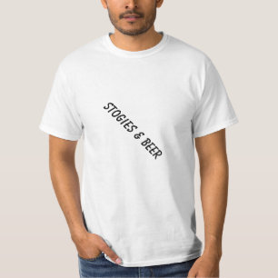 stogies en bier t-shirt