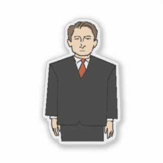 Stoic Al Gore Sticker