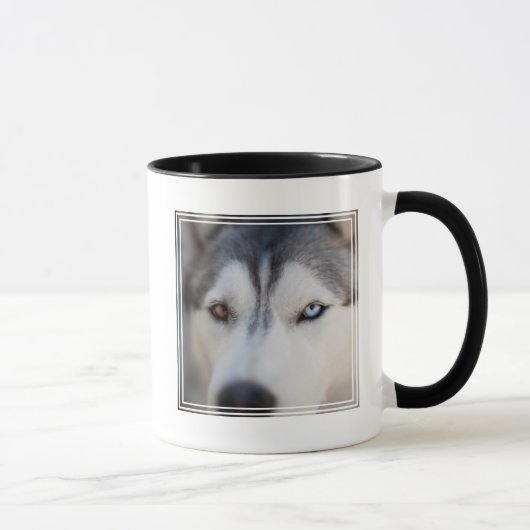 Stoic Gaze van de Alaskan Malamute Mok (Rechts)