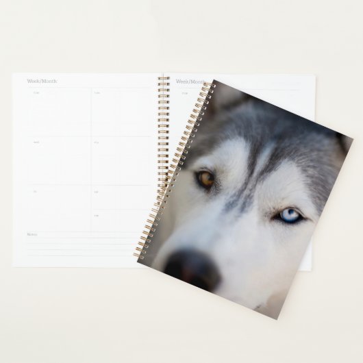 Stoic Gaze van de Alaskan Malamute Planner (Display)
