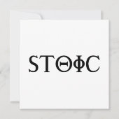 Stoic Kaart (Voorkant)