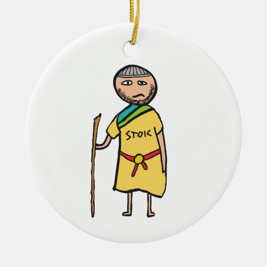 Stoic Keramisch Ornament (Voorkant)
