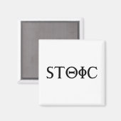 Stoic Magneet (Voorkant / Achterkant)