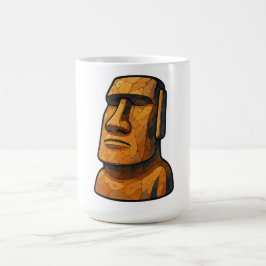 Stoic Moai Ancient Attitude Koffiemok
