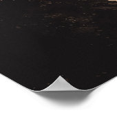 Stoic Optical Illusion Abstract Art, Cliffs, Land Poster (Hoek)