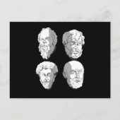 Stoic Philosophers Briefkaart (Voorkant)