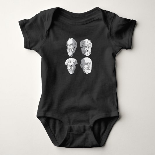 Stoic Philosophers Romper (Voorkant)