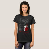 Stoic Quote Marcus Aurelius and Skull Stoicism T-shirt (Voorkant volledig)