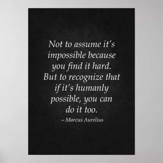 Stoic Quote - Motivatie Poster (Voorkant)