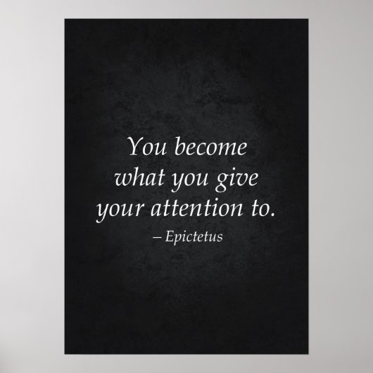 Stoic Quote - Motivatie Poster (Voorkant)