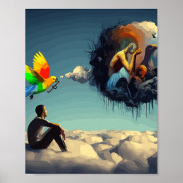 STOIC SENECA QUOTE POSTER