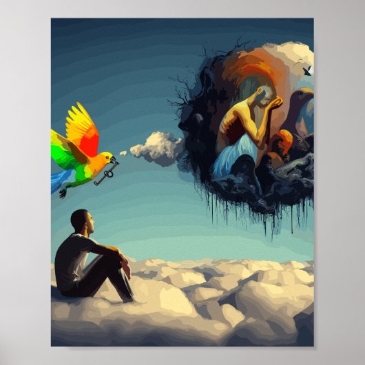 STOIC SENECA QUOTE POSTER (Voorkant)