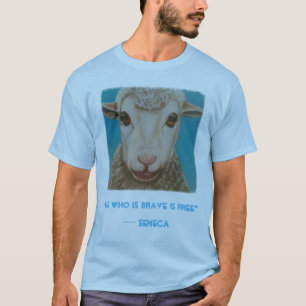 Stoic Sheep Shirt met citaat van Seneca