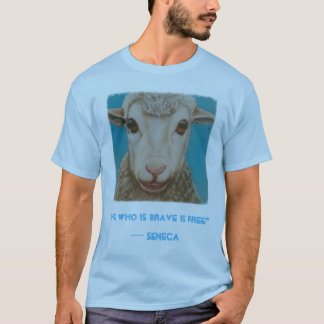 Stoic Sheep Shirt met citaat van Seneca