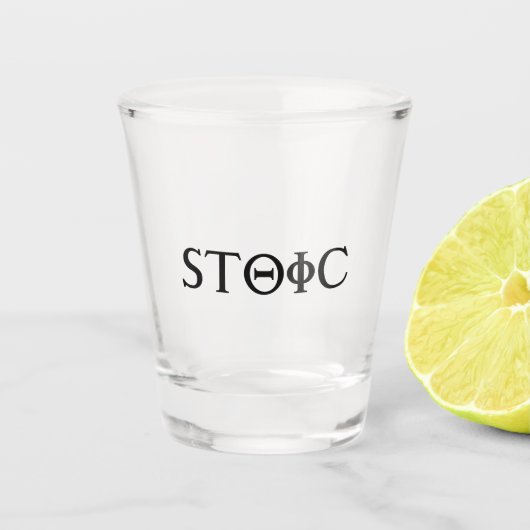 Stoic Shot Glas (Voorkant)