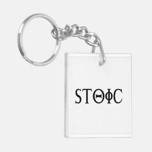 Stoic Sleutelhanger (Voorkant Links)