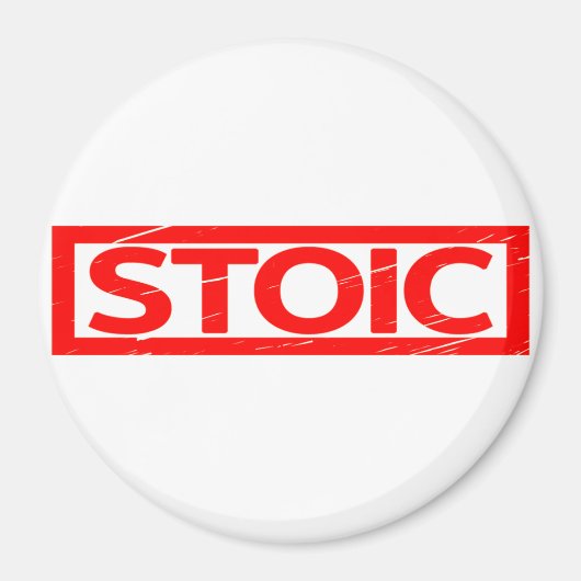 Stoic Stamp Magneet (Voorkant)