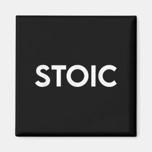 Stoïcijns Shirt, Stoïcisme Filosofie Shirt voor ma Magneet