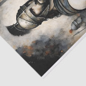 Stoïcijns Wachter Decoupage Tissuepapier (Detail)