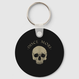Stoïcijnse filosofie Disce Mori Skull Stoïcisme Qu Sleutelhanger