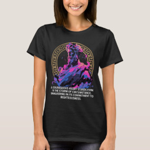 Stoïcijnse filosofie Episch Oudgrieks stoïcisme In T-shirt
