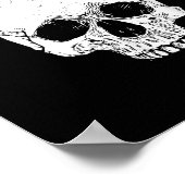 Stoïcijnse filosofie Premeditatio Malorum Skull St Poster (Hoek)