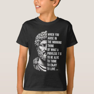 Stoïcijnse filosoof Marcus Aurelius Shirt