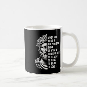 Stoïcijnse filosoof Marcus Aurelius Shirt Koffiemok