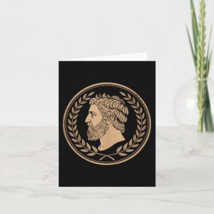 Stoïcijnse Roman Epictetus buste Tanktop Kaart