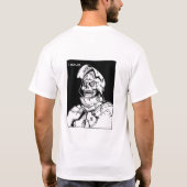 Stoïcijnse Skelet Ridder – Uithoudingsvermogen T-shirt (Achterkant)