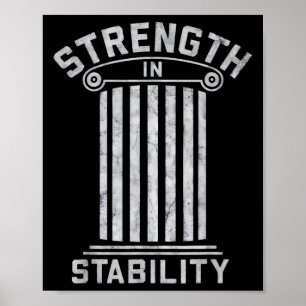 Stoïcijnse sterkte stoïcisme stabiliteit citaat co poster