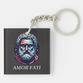 Stoïcisme - Amor Fati Sleutelhanger (Achterkant)