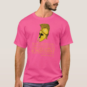 Stoïcisme Marcus Aurelius citaat over het leven va T-shirt