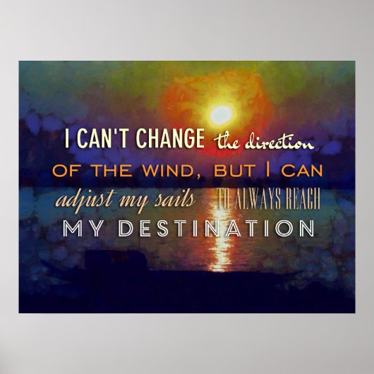 Stoicisme Standen citeert Poster Inspirerend (Voorkant)