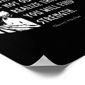 Stoïcisme Stoïcijnse filosofie citeert Marcus Aure Poster (Hoek)