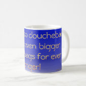Stoïcisme voor douchebags! koffiemok (Voorkant rechts)