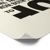Stoïcisme Wall Art, Motivatie Quote Poster (Hoek)