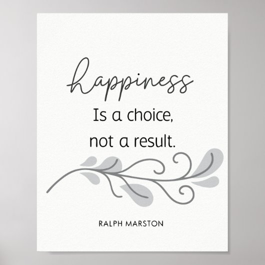 Stoïcisme Wall Art, Motivatie Quote Poster (Voorkant)