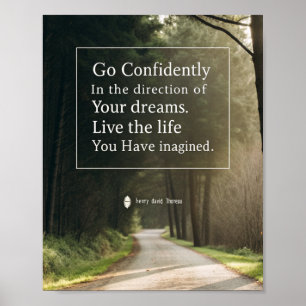 Stoïcisme Wall Art, Motivatie Quote Poster
