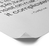 Stoïcisme Wall Art, Motivatie Quote Poster (Hoek)