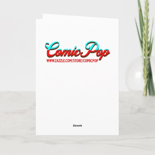 Stoïsch maar sentimenteel | Ik hou van je Kaart (Achterkant)