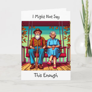 Stoïsch maar sentimenteel   Ik hou van je Kaart