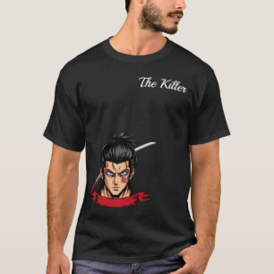 Stoïsche Katana Ronin Krijger Grafisch zwart T-shirt