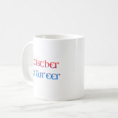 stoischer Epikureer Koffiemok (Voorkant links)