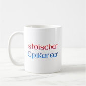 stoischer Epikureer Koffiemok (Links)