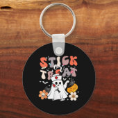 Stok of behandel Halloween Ghost Nurse Crna Emerge Sleutelhanger (Voorkant)