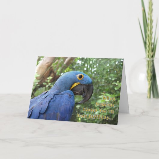 Stok uit uw tong kaart (Voorkant)