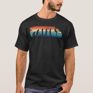 Stokbalkbeklimmer van de Evolution Mountain T-shirt
